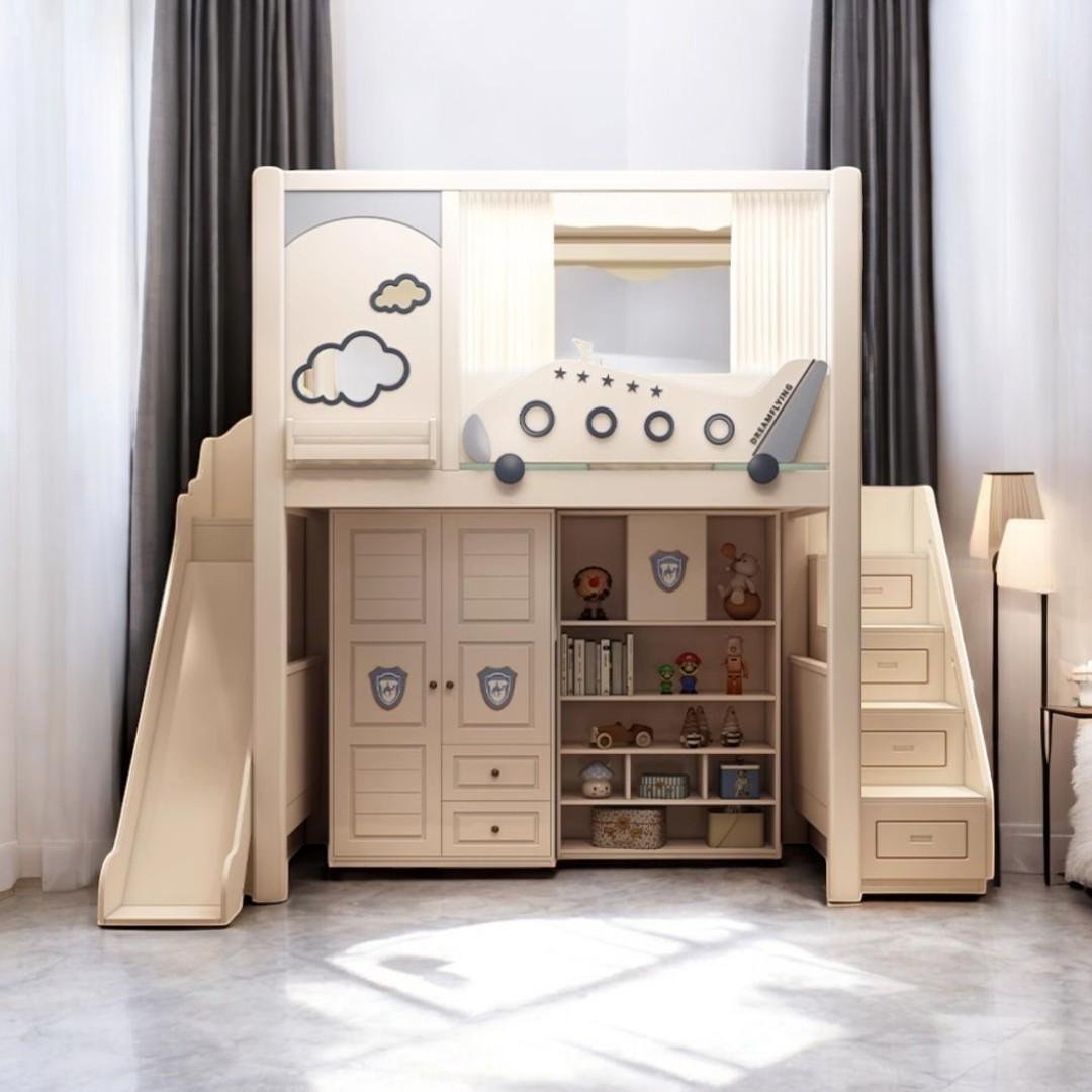 4 mẫu giường 2 tầng cho bé an toàn tiện lợi