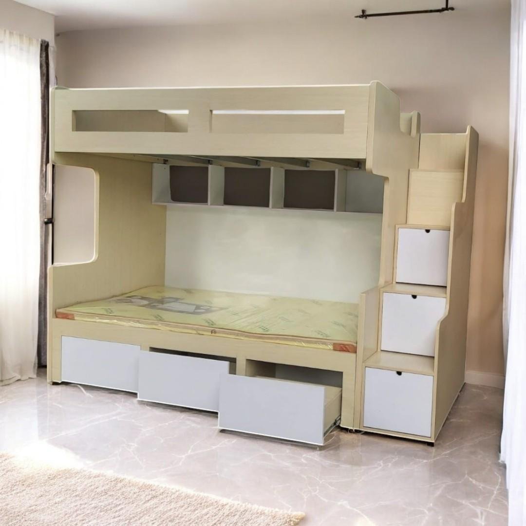 7 mẫu giường ngủ gỗ công nghiệp MDF đẹp bền giá rẻ