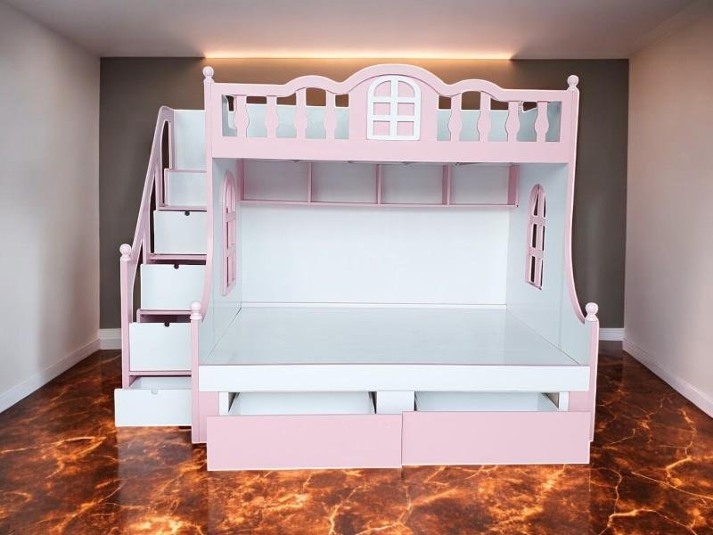 Giường tầng bé gái tại TPHCM