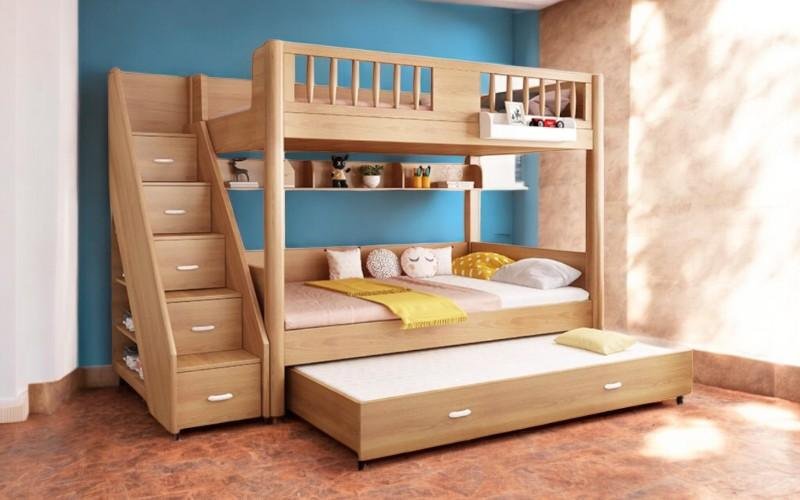 4 bảng giá giường tầng gỗ bền đẹp hiện đại