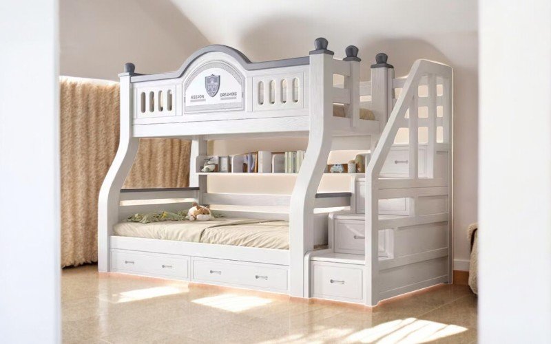 7 mẫu giường tầng kết hợp bàn học cho người lớn tại TPHCM