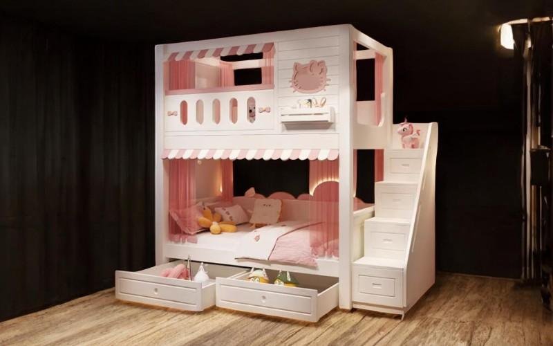 Mẫu giường tầng cho bé tại TPHCM