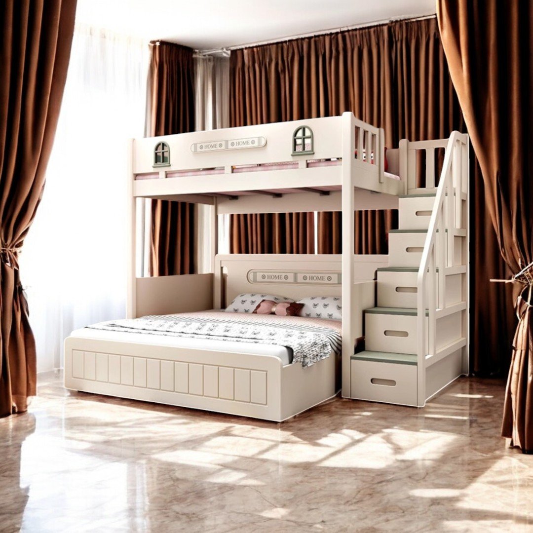 Giường tầng gỗ tự nhiên tại TPHCM bền đẹp