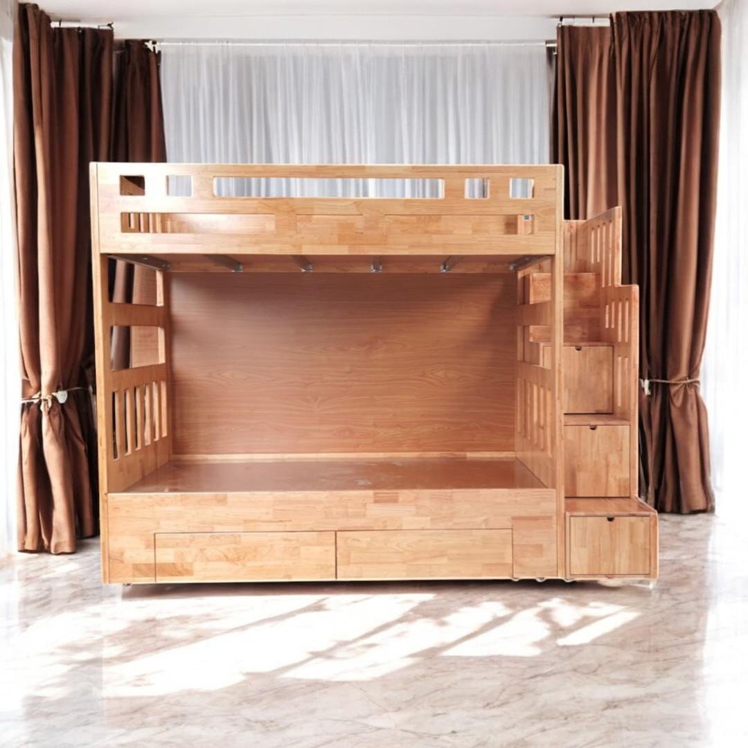 8 mẫu giường 2 tầng gỗ tại TPHCM đẹp tiện nghi nhất
