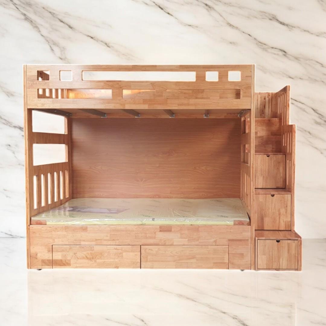 Top 5 giường tầng gỗ tự nhiên đẹp TPHCM