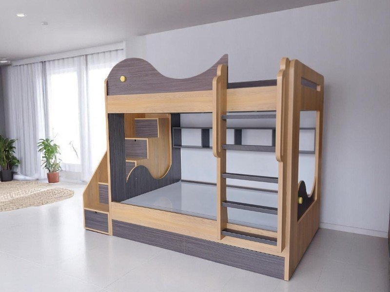 5 cách bố trí giường tầng giúp bé ngủ ngon
