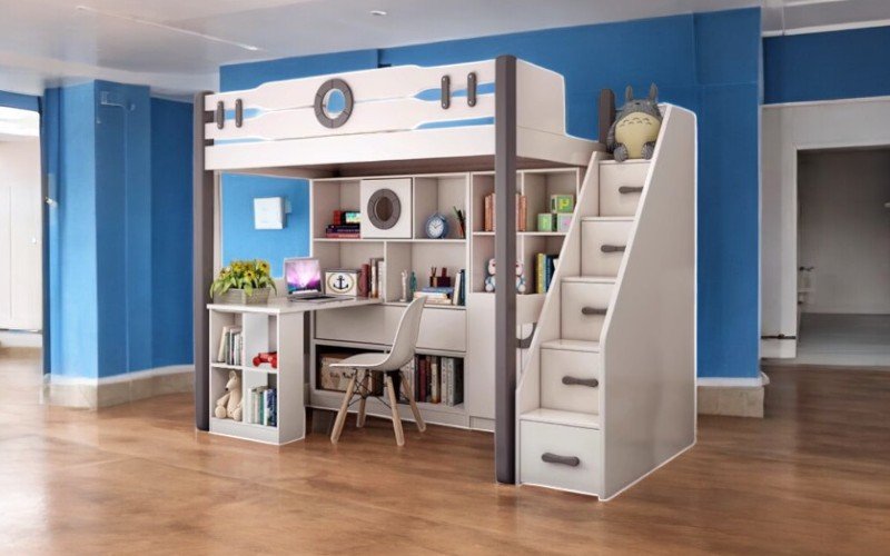 Giường 2 tầng giá rẻ thiết kế đẹp tiết kiệm không gian