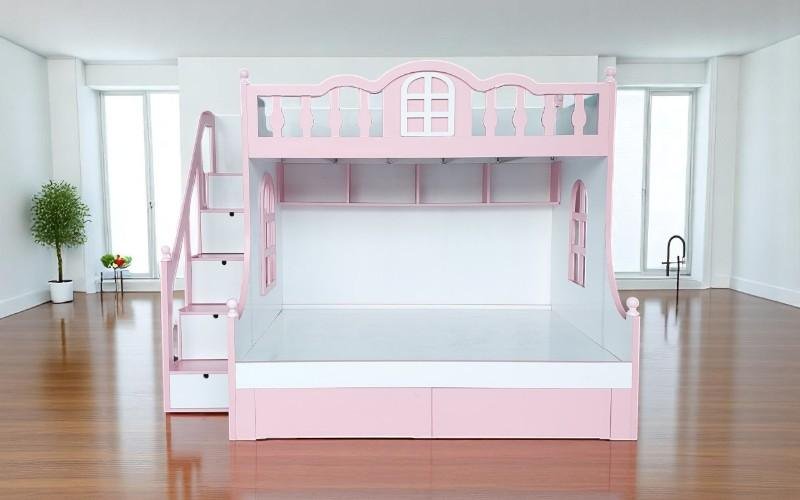 Mẫu giường tầng tiết kiệm diện tích hiệu quả