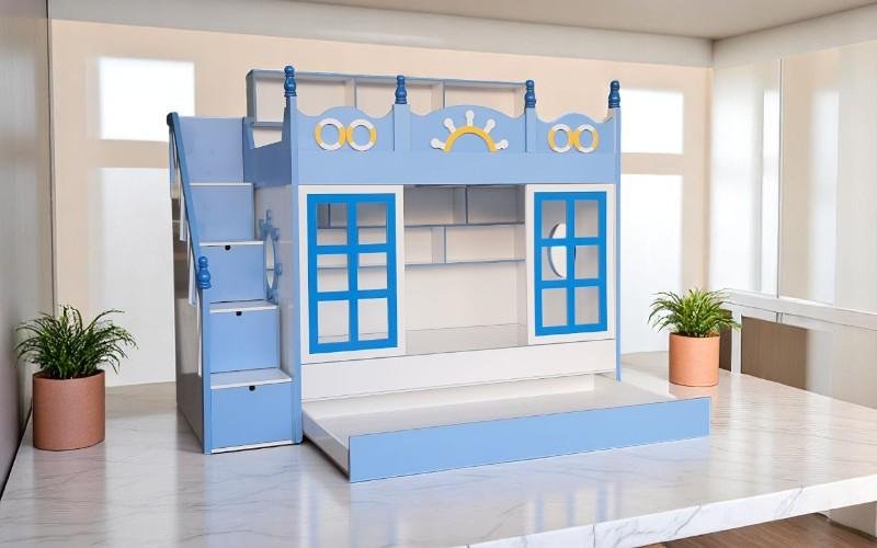 Mẫu giường tầng tiết kiệm diện tích hiệu quả