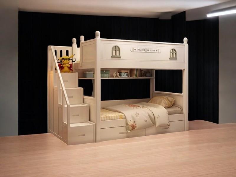 Giường tầng gỗ tại quận 10 đẹp chắc chắn cao cấp