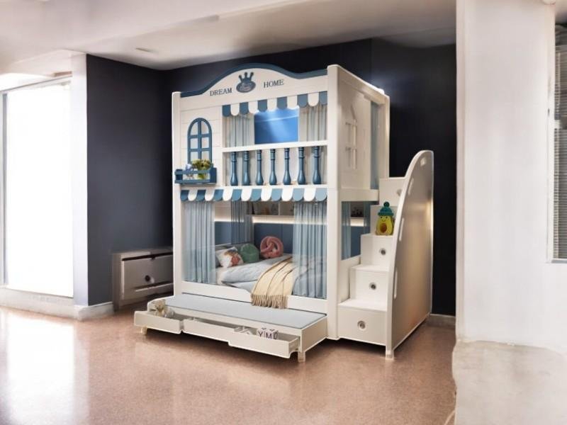 Giường 2 tầng tại quận 3 tiết kiệm không gian sống