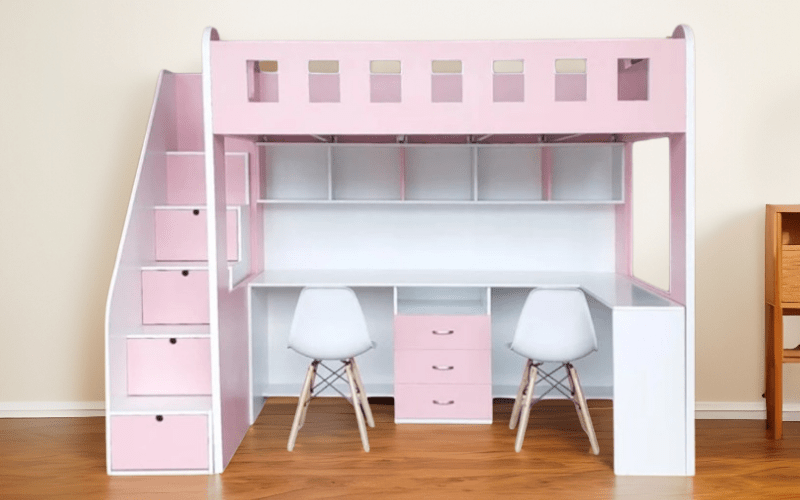 Giường tầng trẻ em tại quận 7 an toàn và tiện lợi
