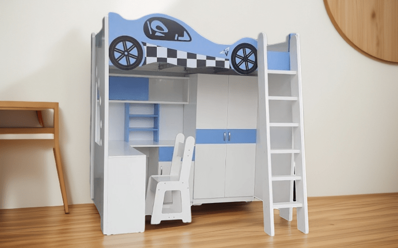 Giường tầng cho bé tại quận 7 an toàn và tiện ích