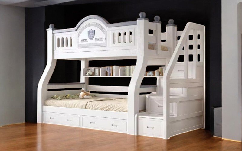 Mẫu giường tầng đẹp cho người lớn hiện đại và tiện nghi