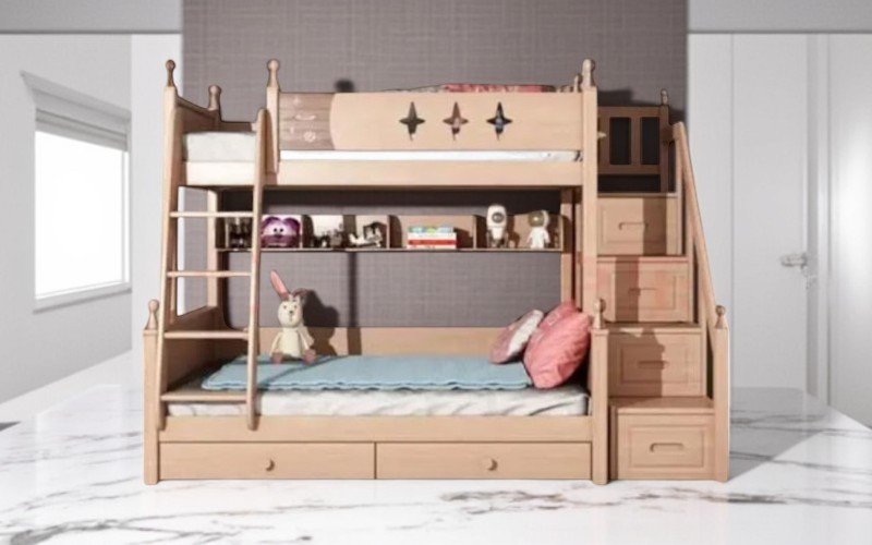 Cách chọn giường tầng phù hợp với trẻ em an toàn và tiện lợi