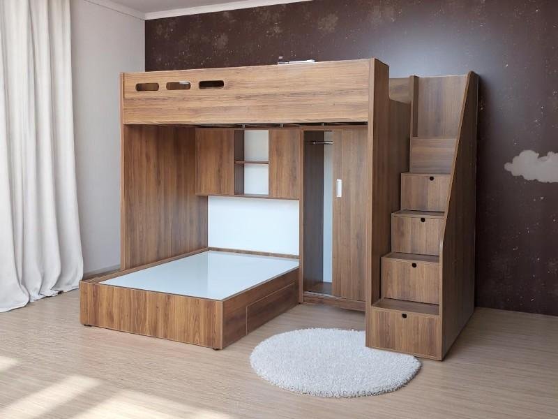 Giường tầng 1m6 x 2m