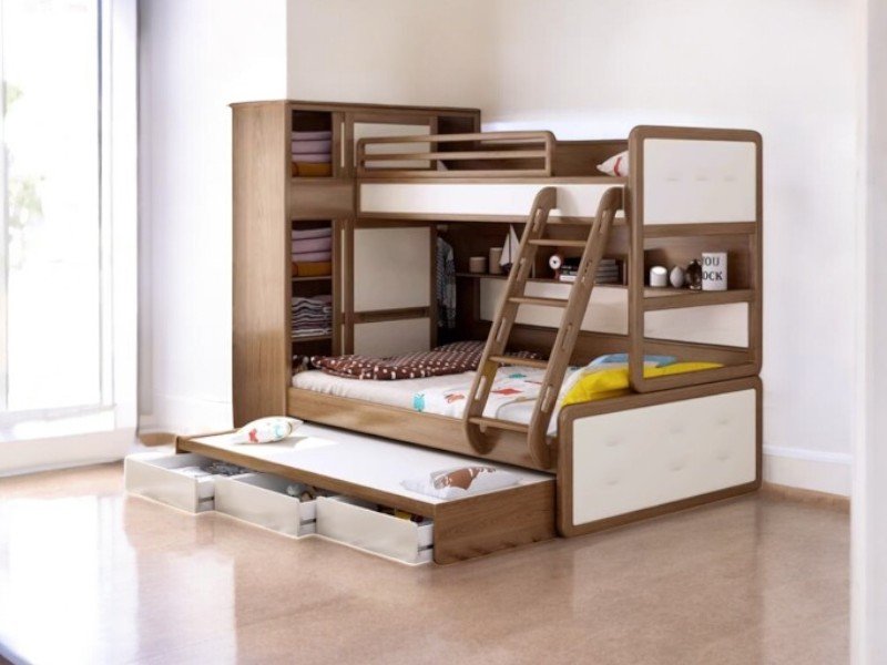 Giường tầng tại quận 3 lựa chọn tiện lợi cho gia đình