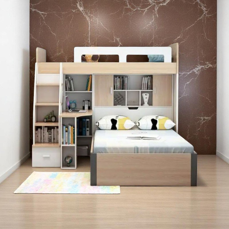 Giường tầng bằng gỗ