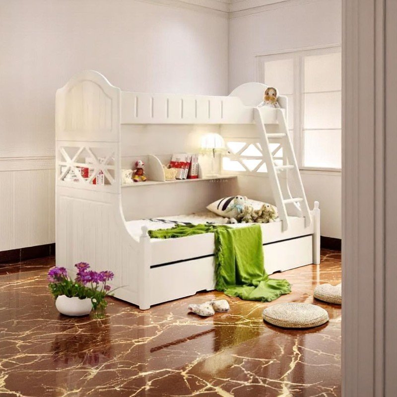 Giường tầng bằng gỗ
