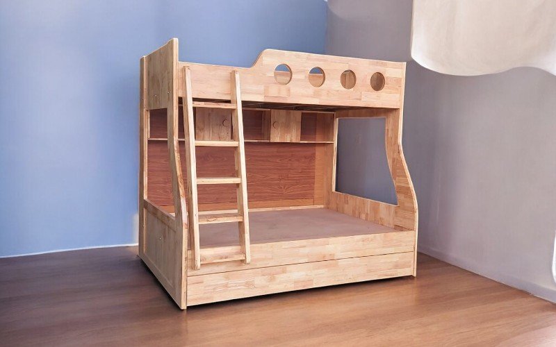 Giường tầng gỗ tại quận 2 đẹp chắc chắn giá hấp dẫn
