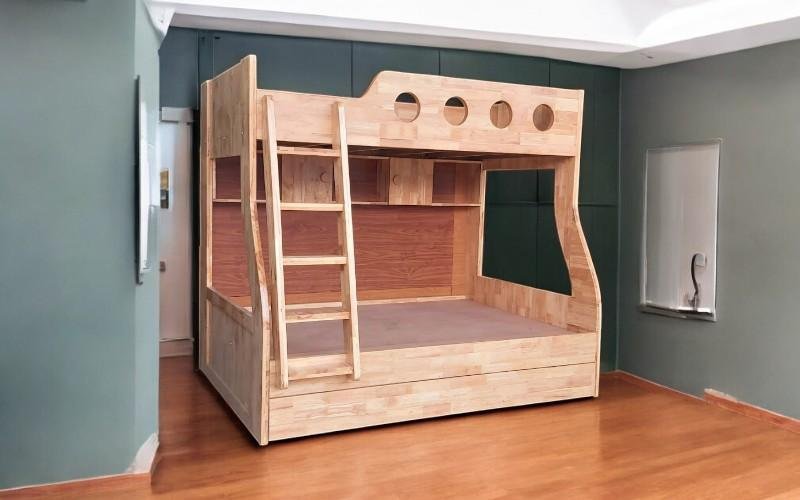 Giường tầng cho bé tại quận 6 an toàn và dễ thương