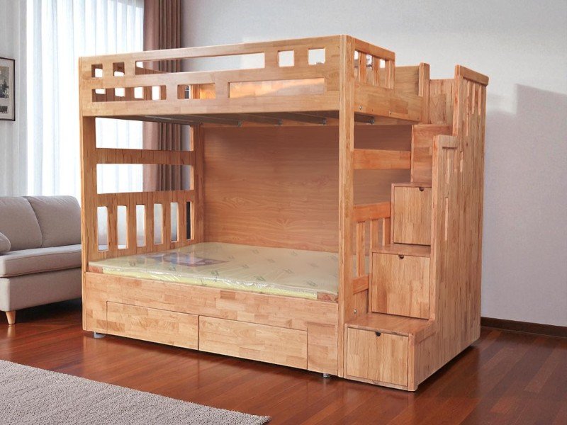 Giường tầng bé gái