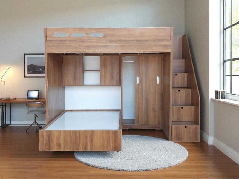 Mẫu giường tầng đẹp cho người lớn