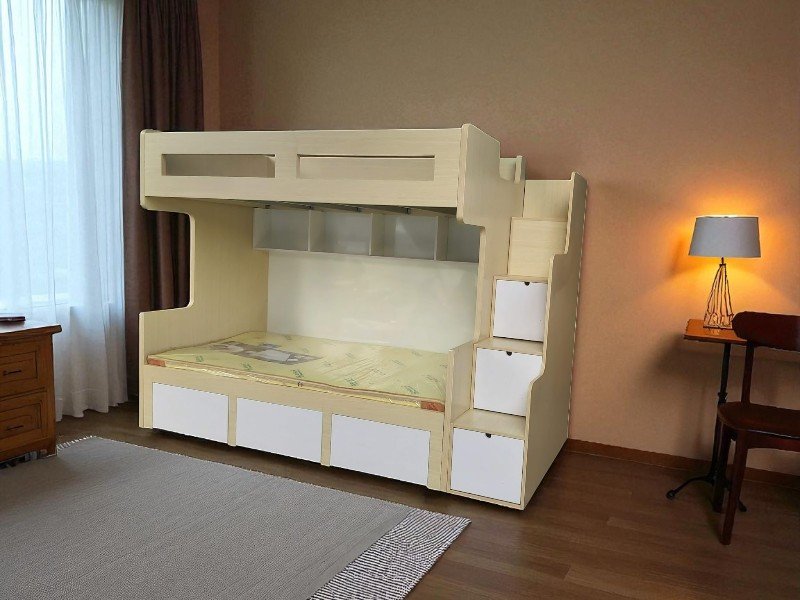 Thiết kế giường tầng cho phòng nhỏ
