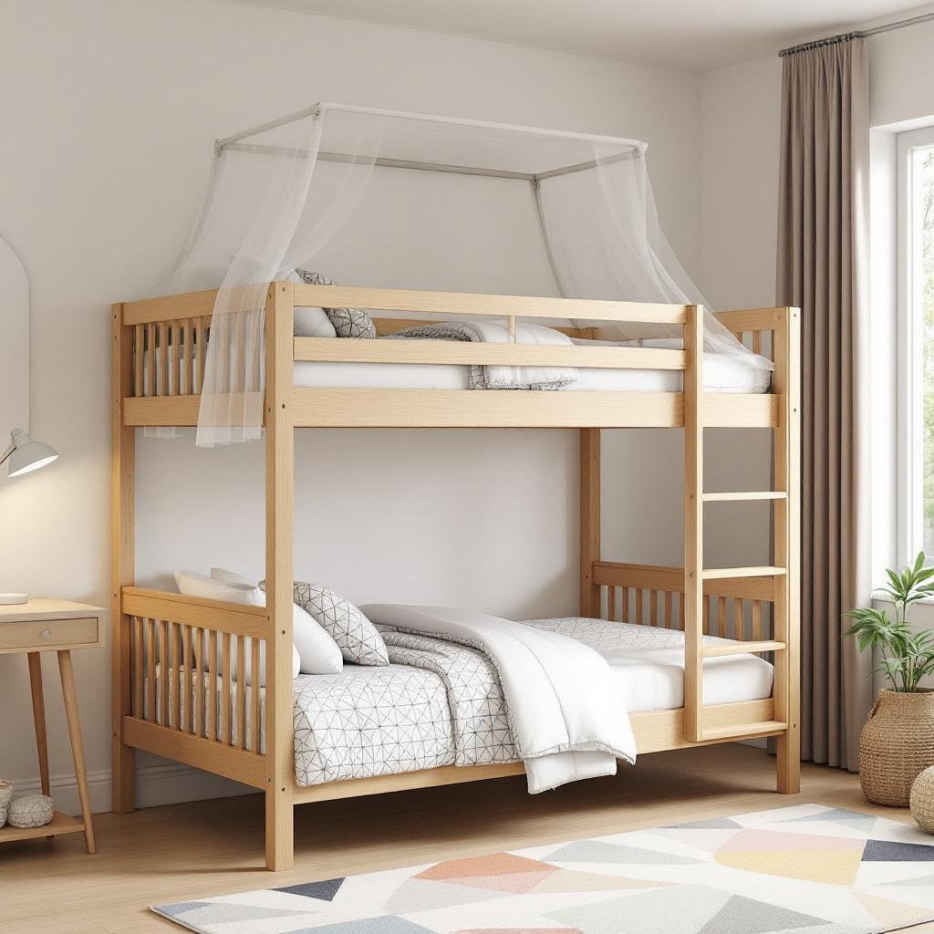 Cách khuyến khích trẻ ngủ riêng trên giường tầng