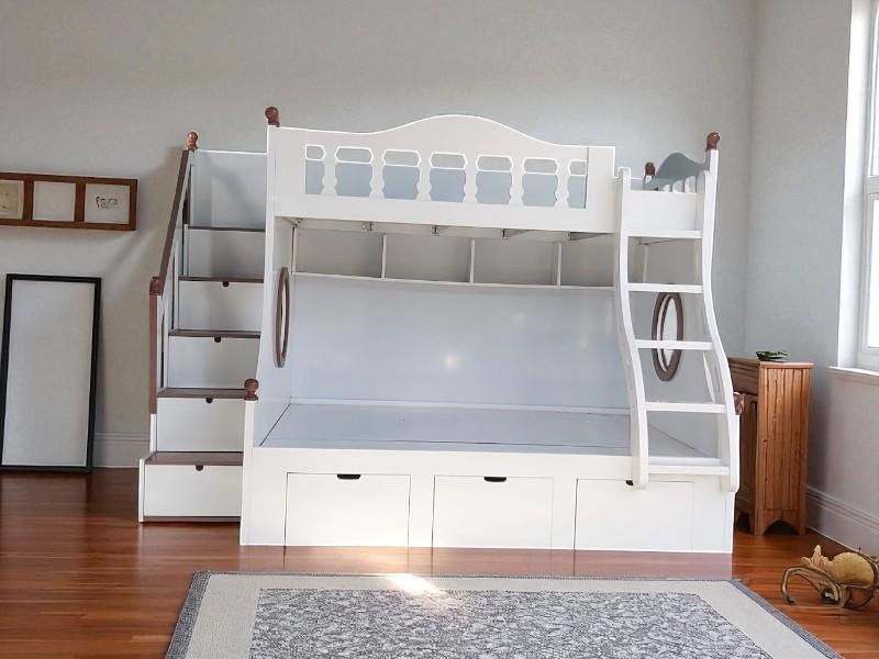 Cách khuyến khích trẻ ngủ riêng trên giường tầng