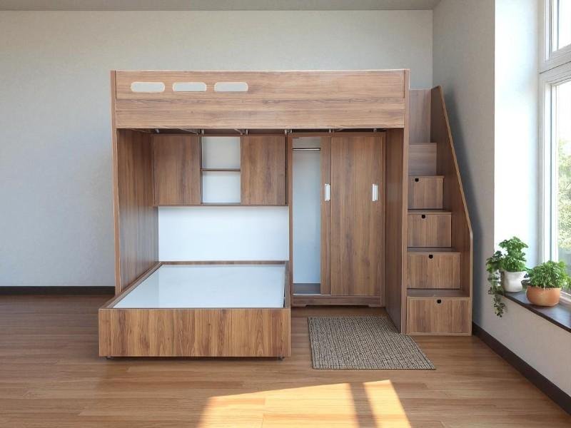 Giá giường tầng gỗ người lớn