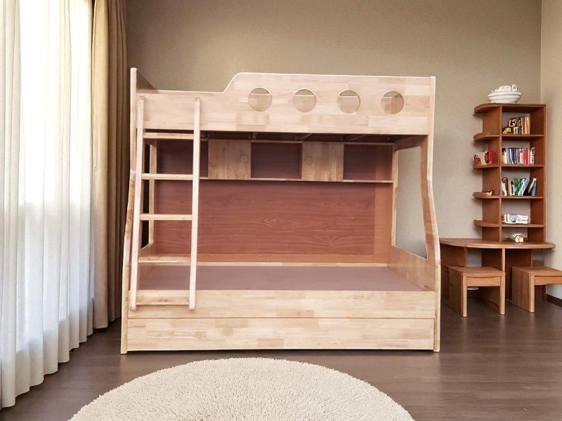 Thiết kế giường tầng thông minh