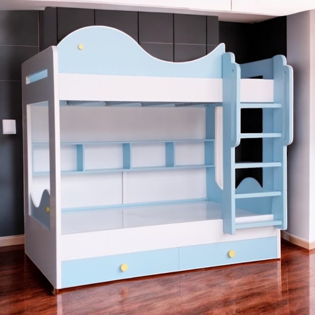 7 mẫu giường 2 tầng trẻ em 1m2 tại TPHCM đẹp bền