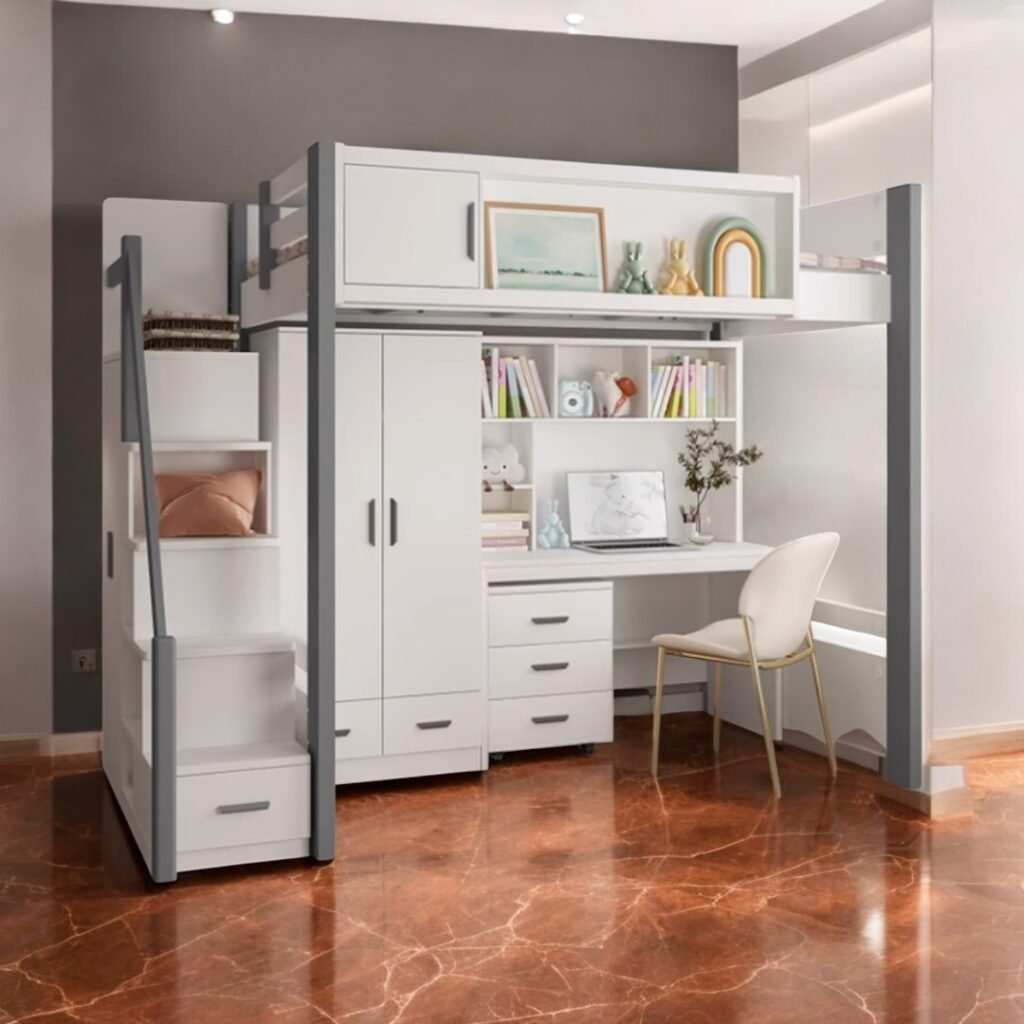 Giường gỗ 2 tầng tại TPHCM bền đẹp