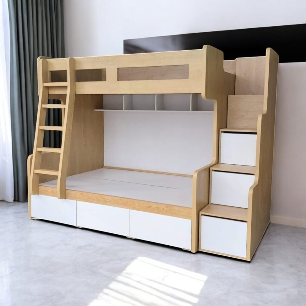 Mẫu giường tầng cho người lớn chắc chắn hiện đại