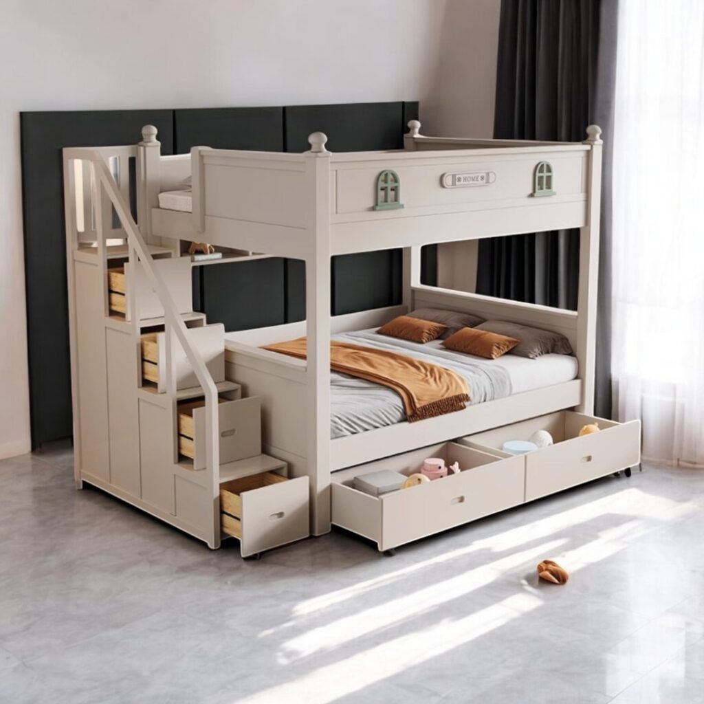 6 mẫu giường tầng gỗ công nghiệp hiện đại giá tốt