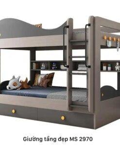 Mẫu giường tầng đẹp cho người lớn MS 2970