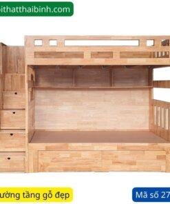 Giường 2 tầng gỗ MS 2777