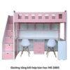 Giường tầng kết hợp bàn học cho bé MS 2885