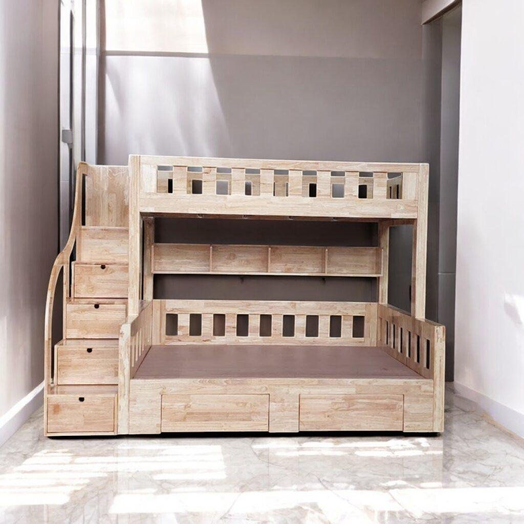 10 mẫu giường tầng thông minh tại TPHCM đẹp tiện ích