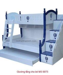 Giường tầng cho bé cao cấp MS 9975 Giá bán = 15.800.000đ giảm còn = 13.800.000đ