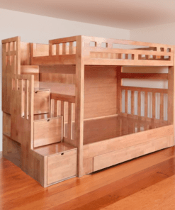 Giường tầng gỗ tự nhiên MS 1635