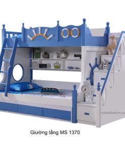 Giường tầng trẻ em có ngăn kéo MS 1370 Giá bán= 16.200.000đ giảm còn= 14.200.000đ