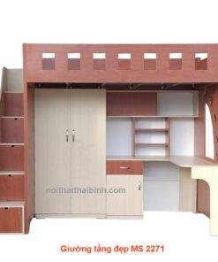 Mẫu giường tầng cho người lớn MS 2271