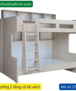 Giường 2 tầng có kệ sách MS 2770