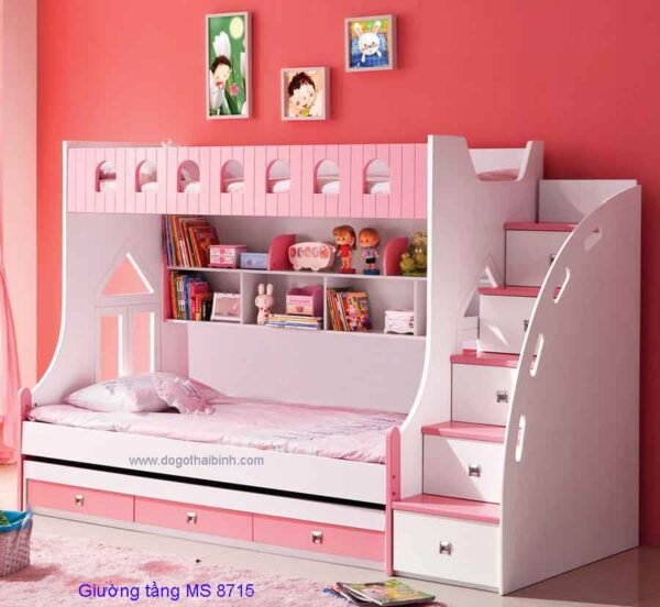 Giường tầng MS 8715-Giá : 13.800.000đ