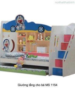 Giường tầng cho bé Doremon MS 1154 Giá bán = 15.500.000đ giảm còn = 14.500.000đ