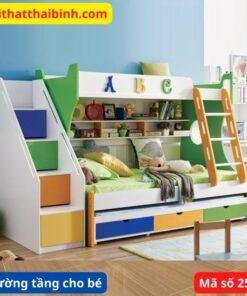 Giường tầng trẻ em đẹp xinh xắn MS 2572