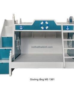 Giường tầng đẹp chất lượng MS 1361 Giá bán= 15.500.000đ giảm còn= 13.500.000đ