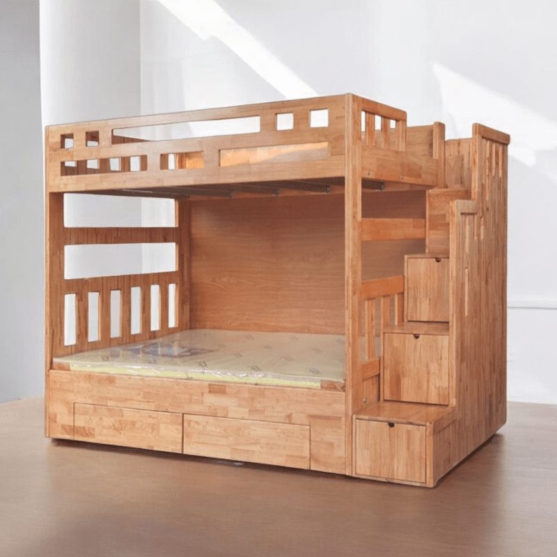 Giường tầng gỗ đẹp MS 2084 - Hình ảnh 6